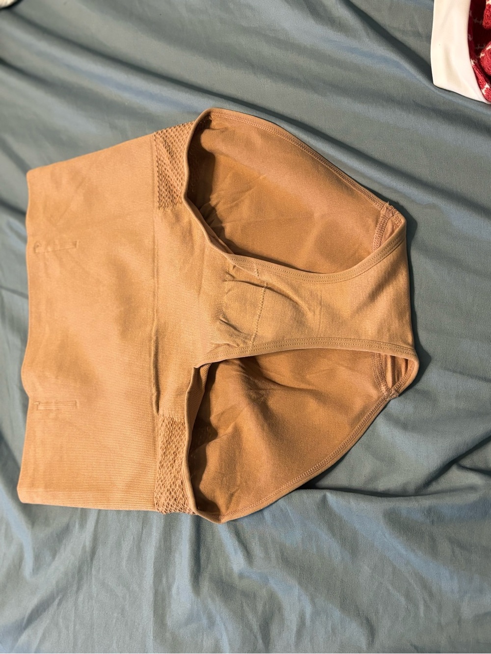 Kids High-Waist Shaping Briefs in Tan